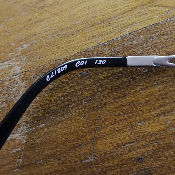 Chloe half rim eyeglass frames CL1209 womens designer - Picture 5 of 11